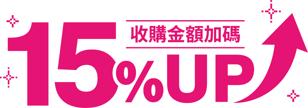 15%UP